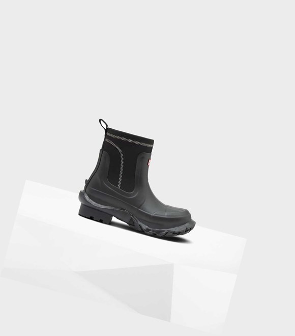 Buty Chelsea Męskie Hunter X Stella McCartney Czarne | 641DLTHSP