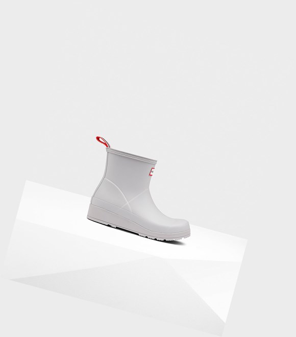 Play Boots Damskie Hunter Original Krótkie Rain Szare | 605UJKHMF