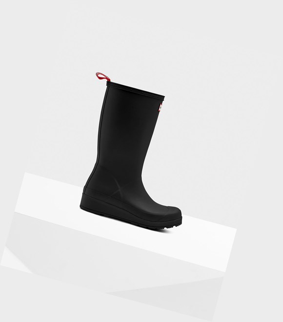 Play Boots Damskie Hunter Original Wysokie Rain Czarne | 670TLNYGM