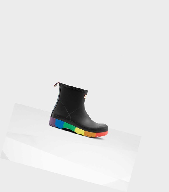 Play Boots Męskie Hunter Original Pride Obcasie Czarne | 652ZEAKPR