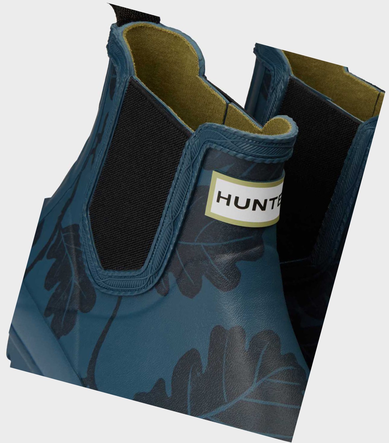 Buty Chelsea Damskie Hunter National Trust Norris Field Technical Niebieskie | 287MYRONU