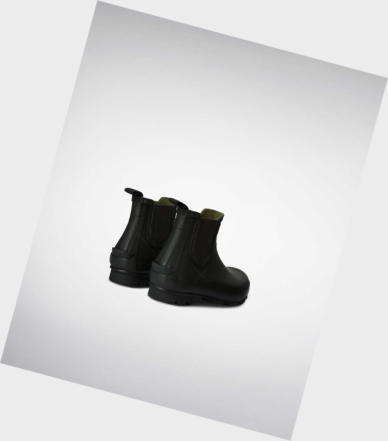 Buty Chelsea Damskie Hunter Norris Technical Zielone | 084NPAGLH