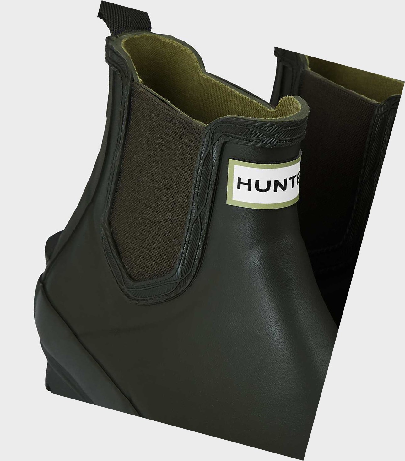 Buty Chelsea Damskie Hunter Norris Technical Zielone | 084NPAGLH