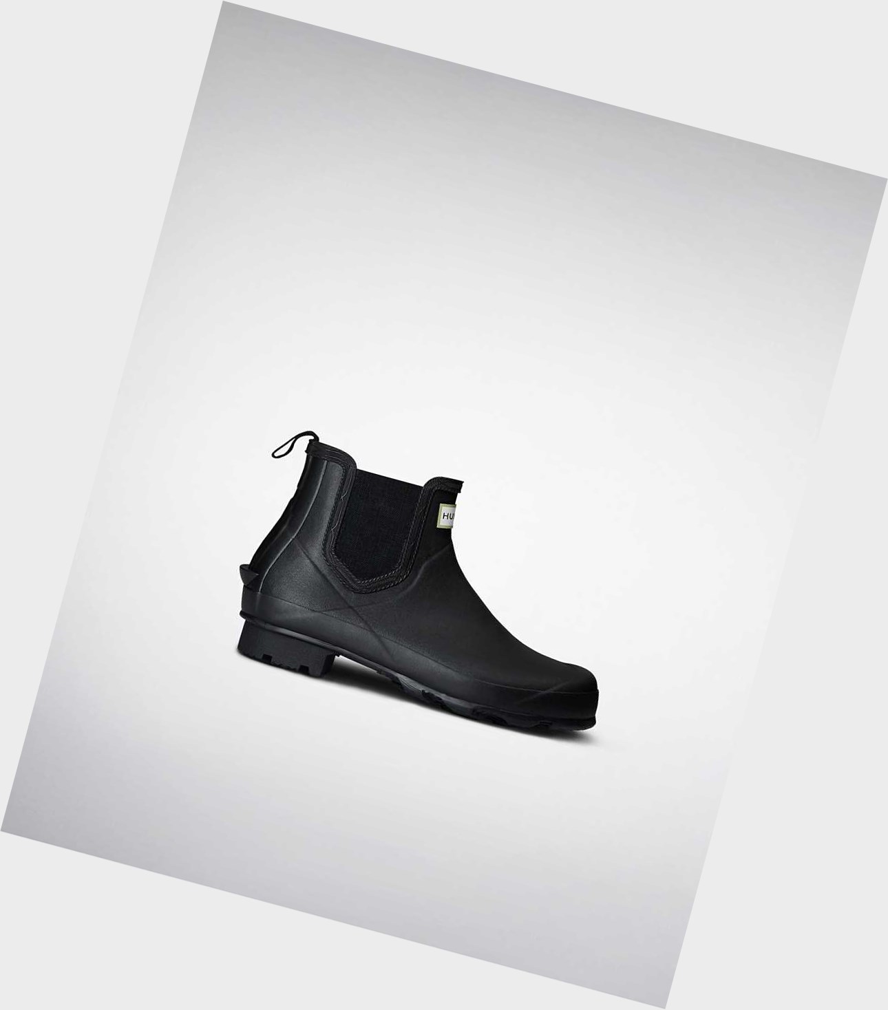 Buty Chelsea Damskie Hunter Norris Technical Czarne | 952MSKJLW