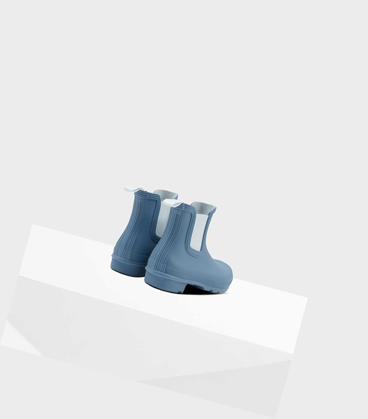 Buty Chelsea Damskie Hunter Original Niebieskie | 059XUNVTH