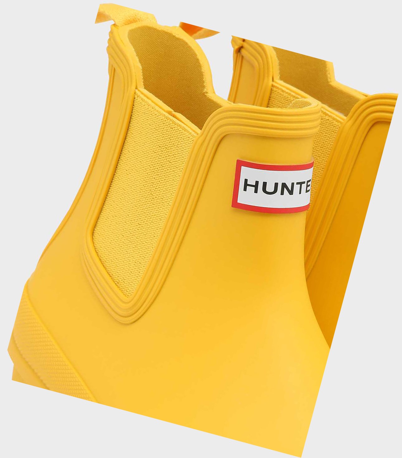 Buty Chelsea Damskie Hunter Original Żółte | 243KQDRAU