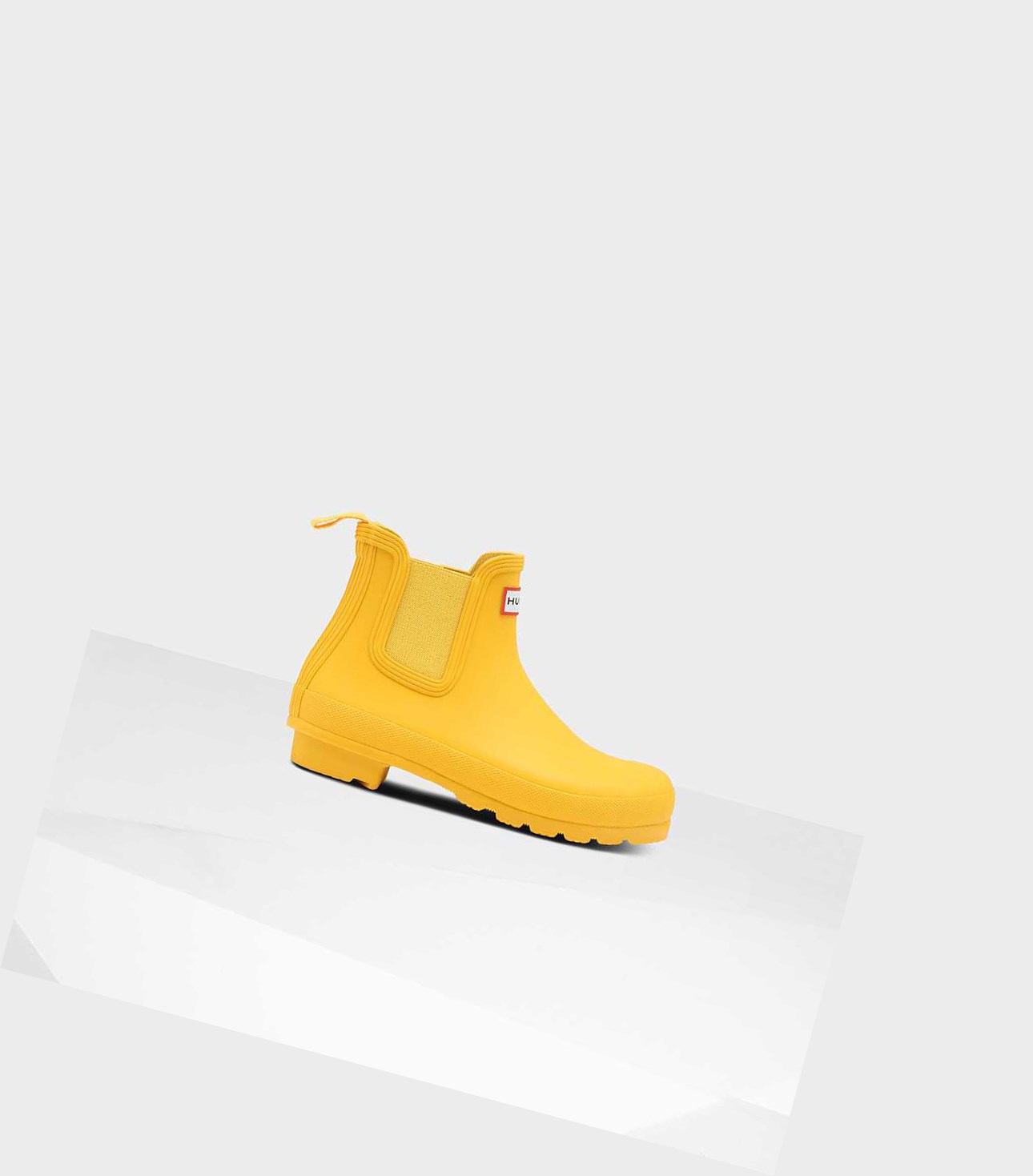Buty Chelsea Damskie Hunter Original Żółte | 243KQDRAU