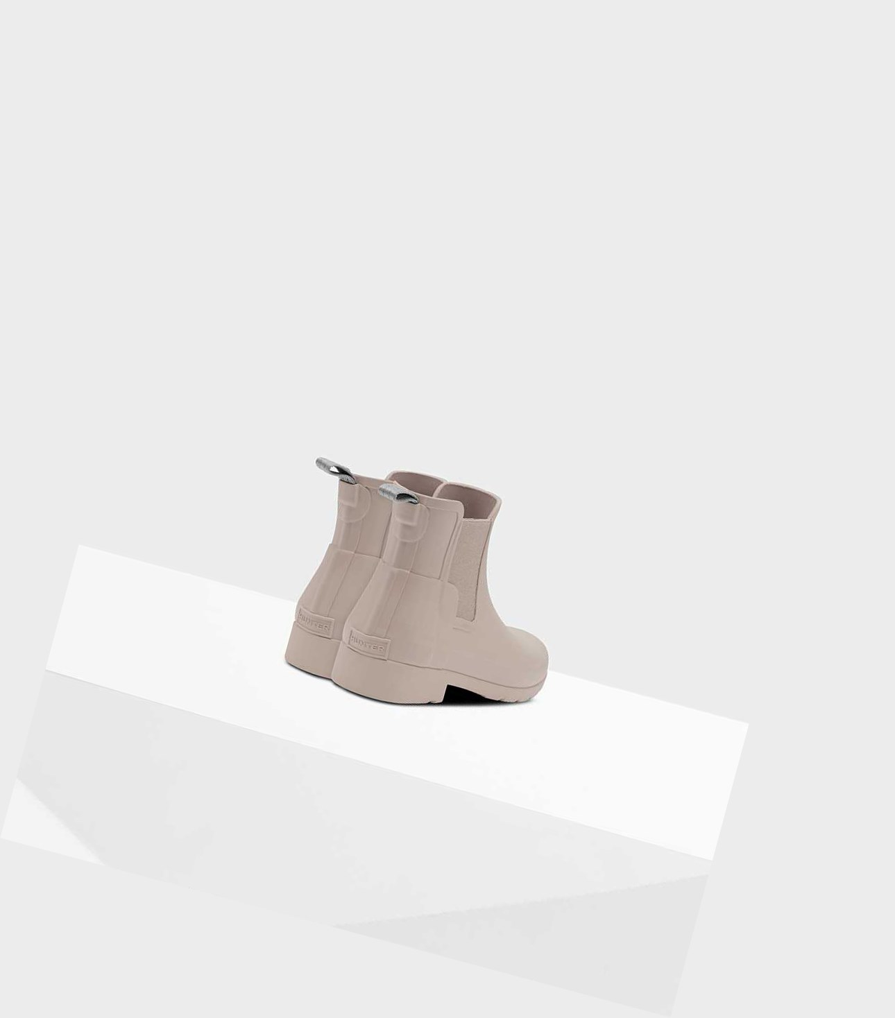 Buty Chelsea Damskie Hunter Refined Slim Fit Szare | 164FWXDCO