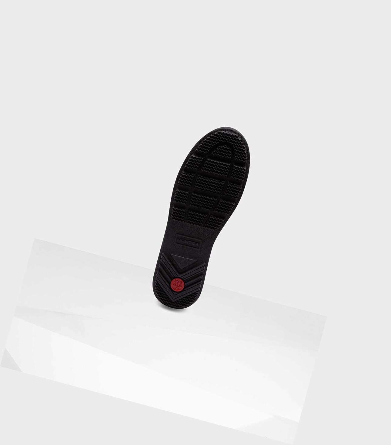 Buty Chelsea Damskie Hunter Refined Slim Fit Neoprene Creeper Czarne | 358JICPSY