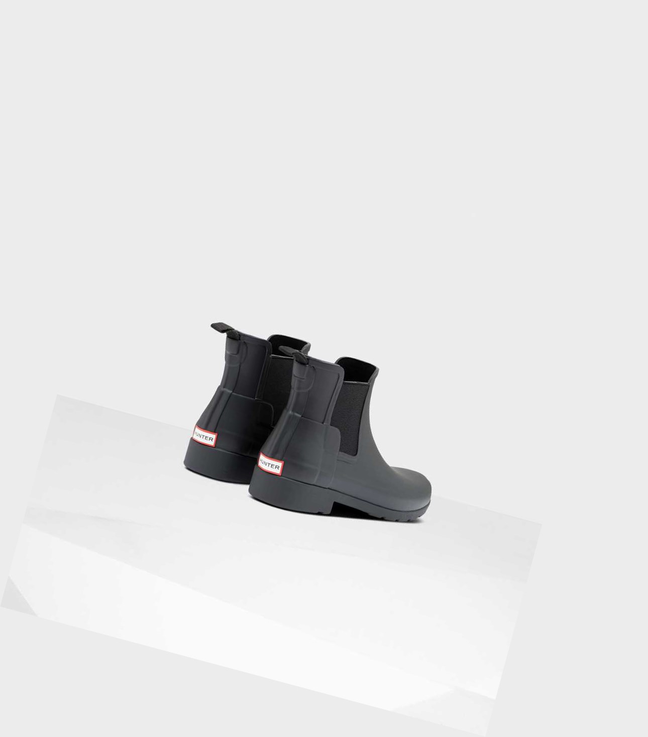 Buty Chelsea Damskie Hunter Refined Slim Fit Czarne | 981IEPCVO