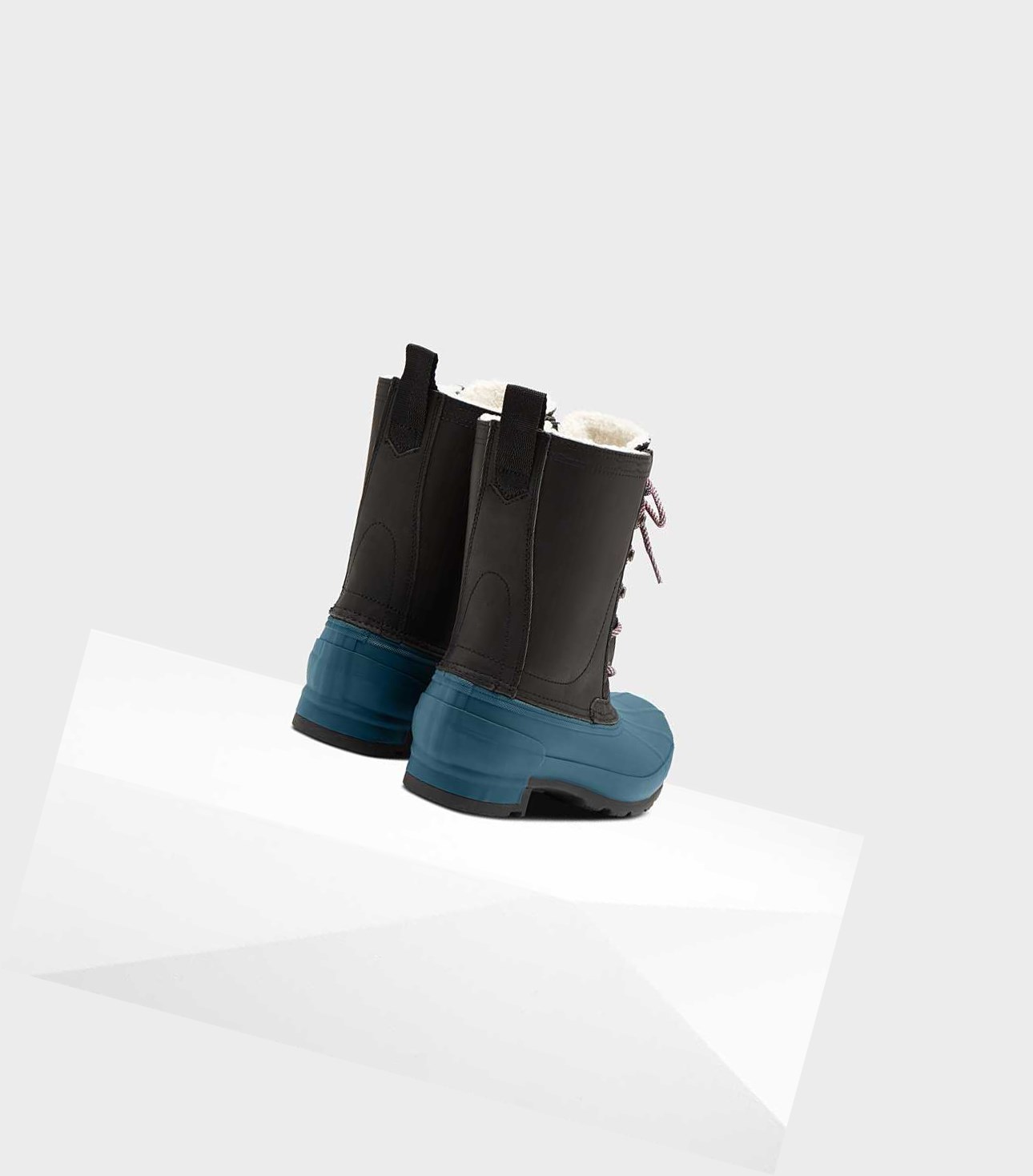 Buty Zimowe Damskie Hunter Original Insulated Pac Czarne | 760MAUCWB