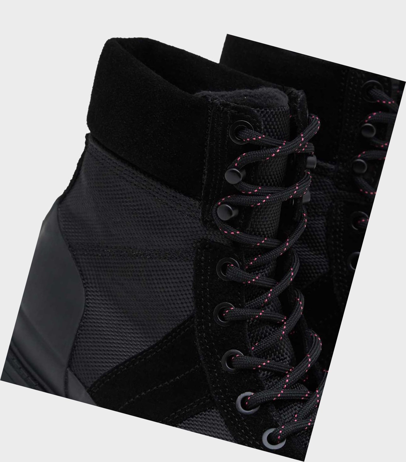 Buty Zimowe Damskie Hunter Original Insulated Commando Czarne | 985WKALDV