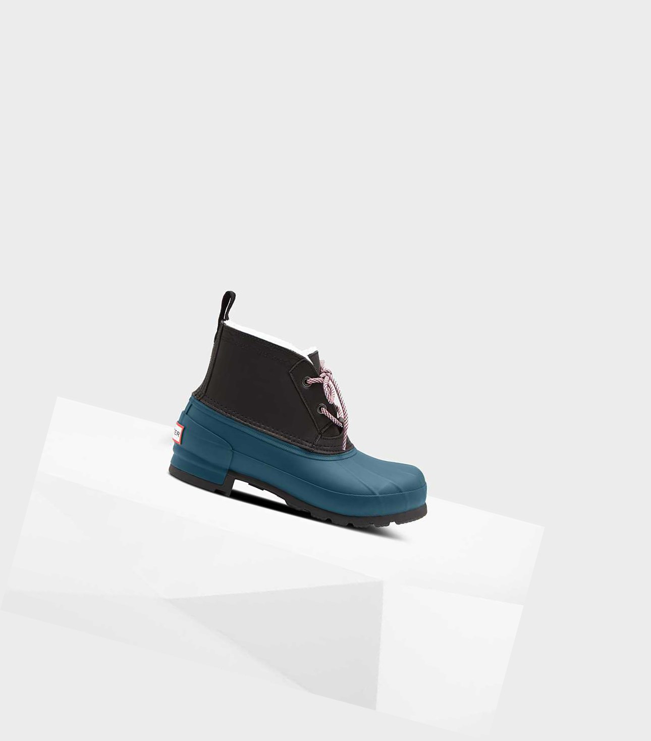 Buty Zimowe Damskie Hunter Original Krótkie Insulated Pac Czarne | 835OIRGUA