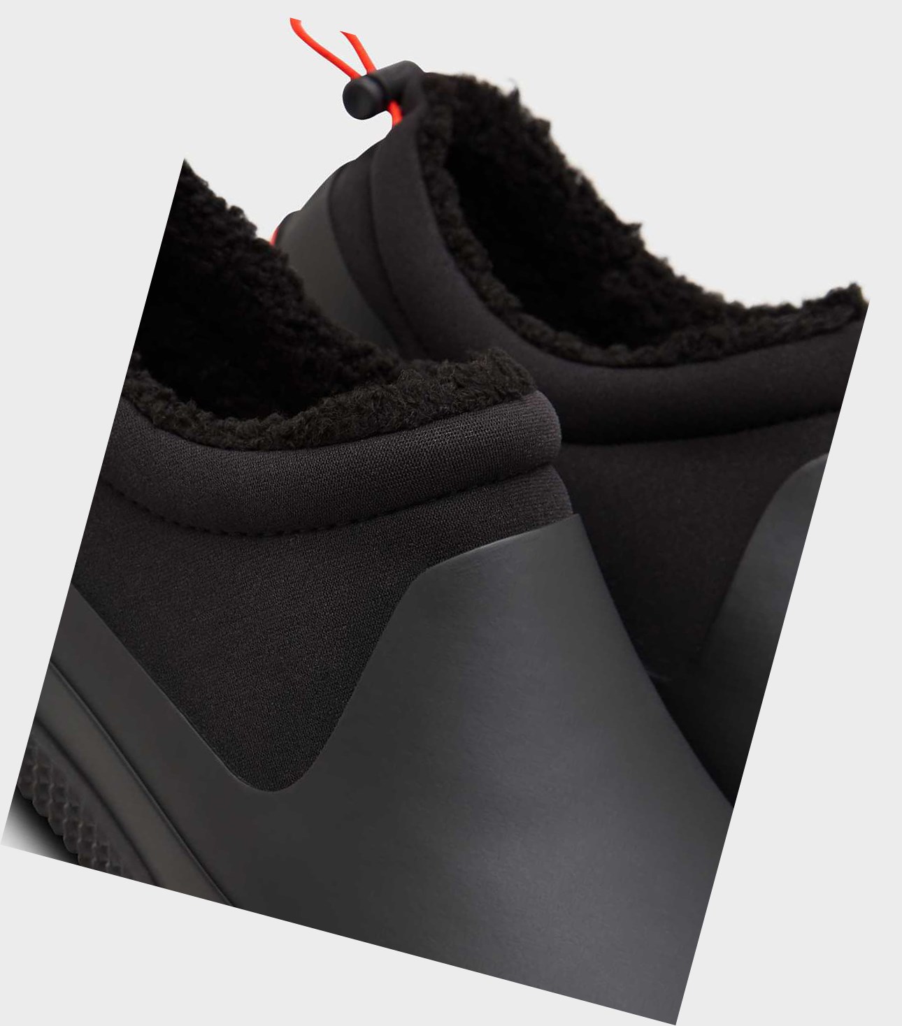 Buty Zimowe Męskie Hunter Original Insulated Sherpa Czarne | 053TCRWMY