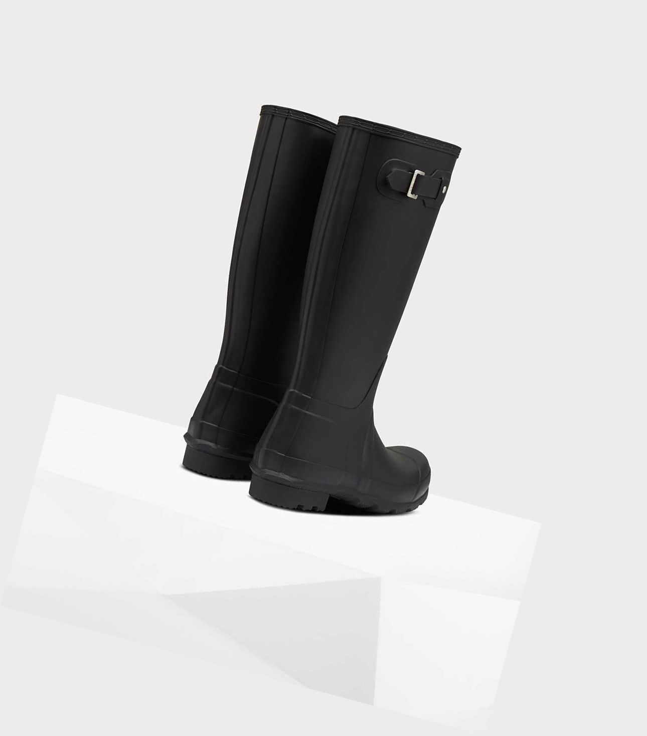 Buty Zimowe Męskie Hunter Original Wysokie Insulated Czarne | 790SZKUNL