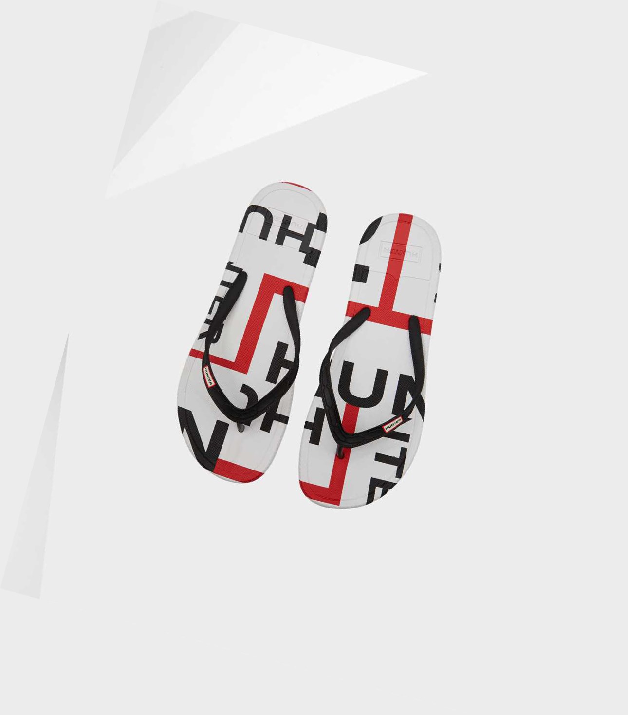 Japonki Męskie Hunter Original Exploded Logo Czarne | 057NDEZFI