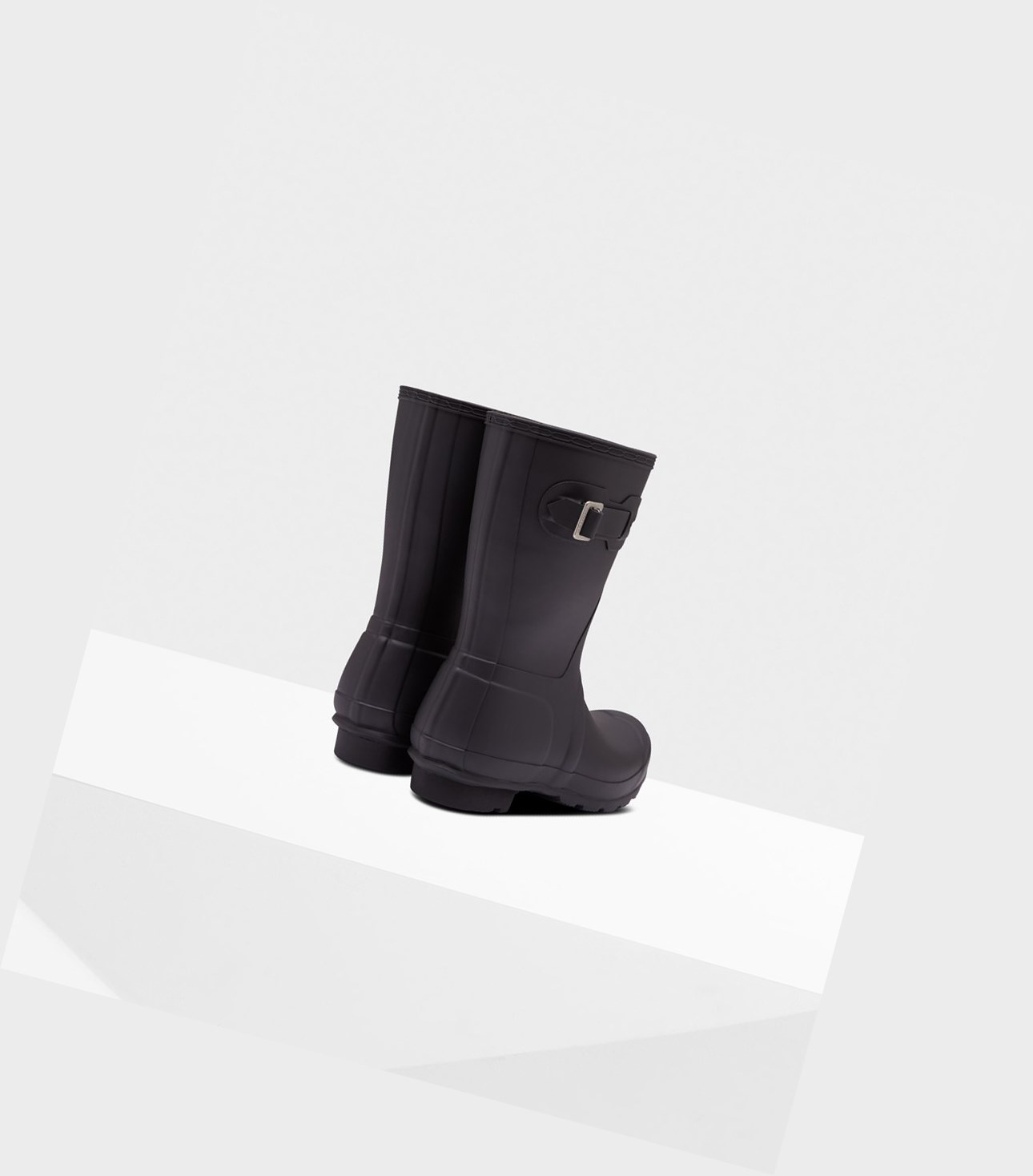 Krótkie Kozaki Damskie Hunter Original Insulated Czarne | 246KGQECO