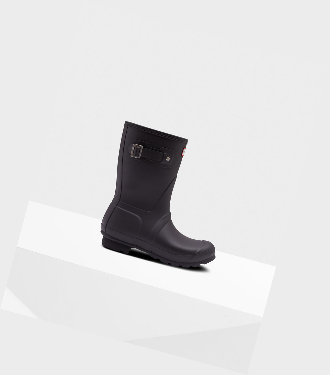 Krótkie Kozaki Damskie Hunter Original Insulated Czarne | 246KGQECO