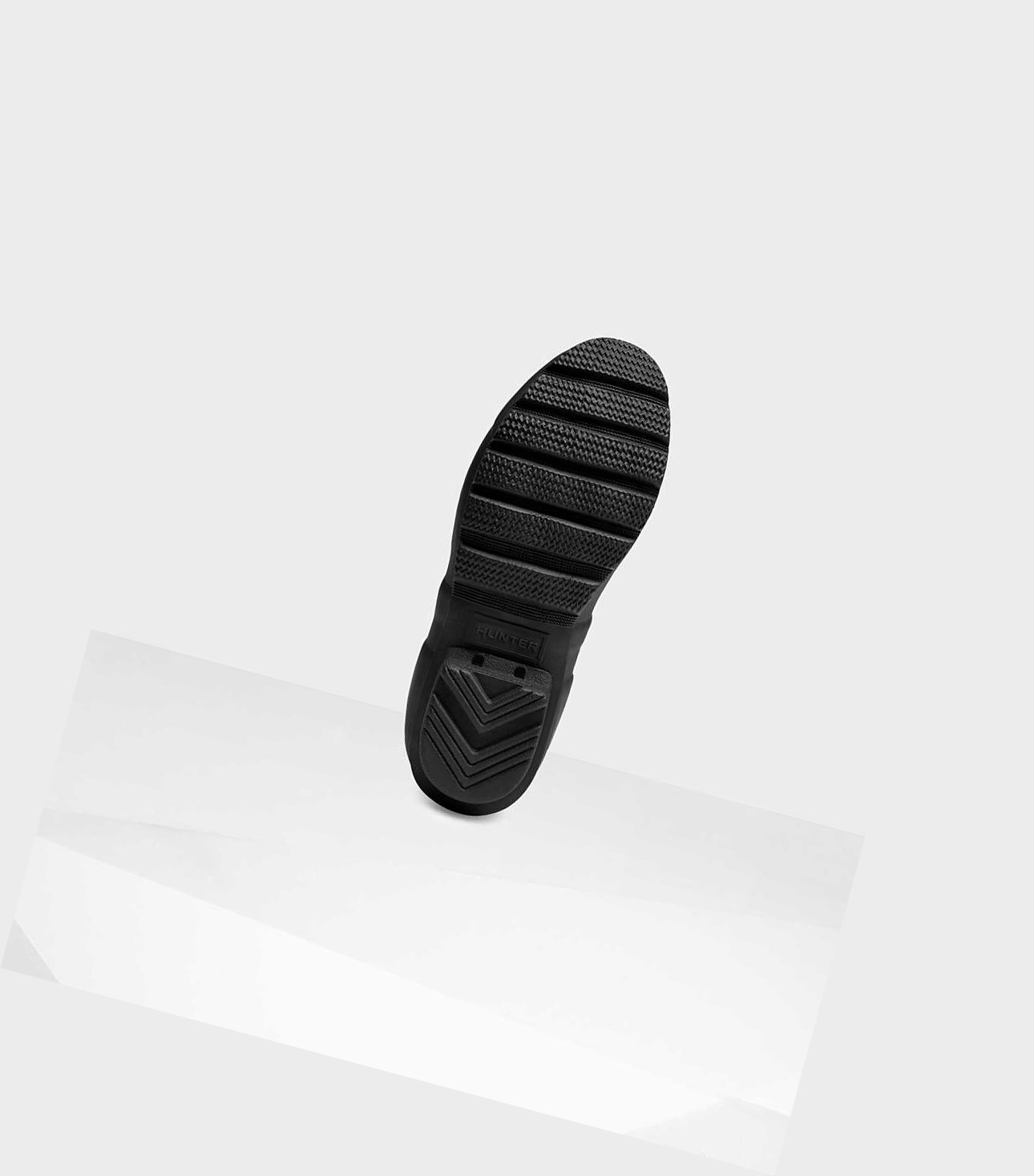 Krótkie Kozaki Damskie Hunter Original Krótkie Back Wellington Adjustable Czarne | 634HZNIUE