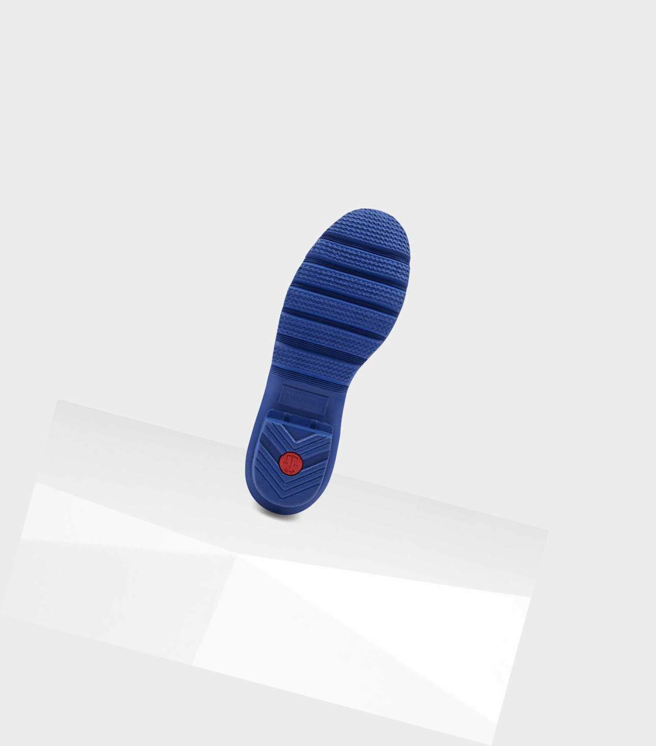 Krótkie Kozaki Damskie Hunter Original Krótkie Back Wellington Adjustable Niebieskie | 915NHSEUI