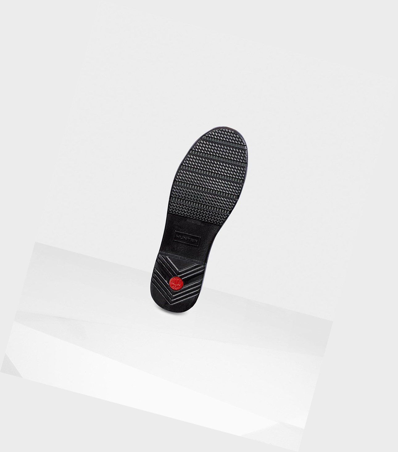 Krótkie Kozaki Damskie Hunter Refined Slim Fit Adjustable Pikowana Czarne | 342WILZGO