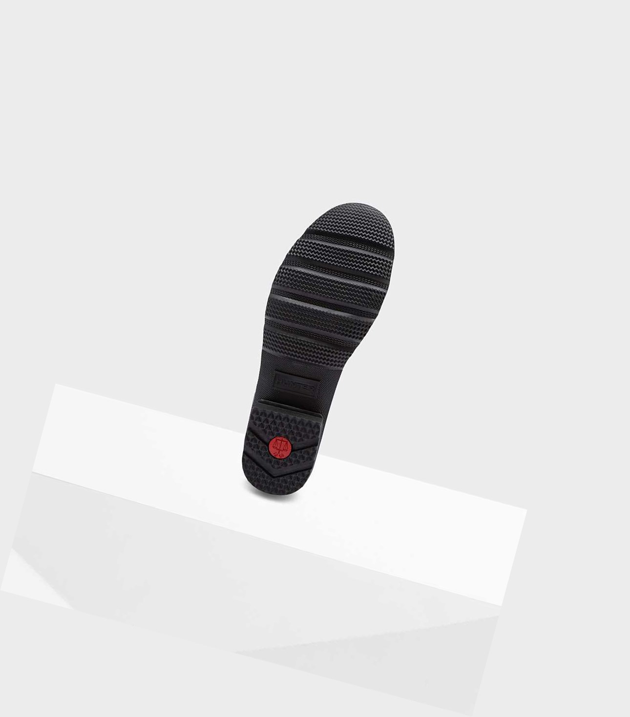 Krótkie Kozaki Męskie Hunter Original Side Adjustable Wellington Czarne | 015UBXMRT