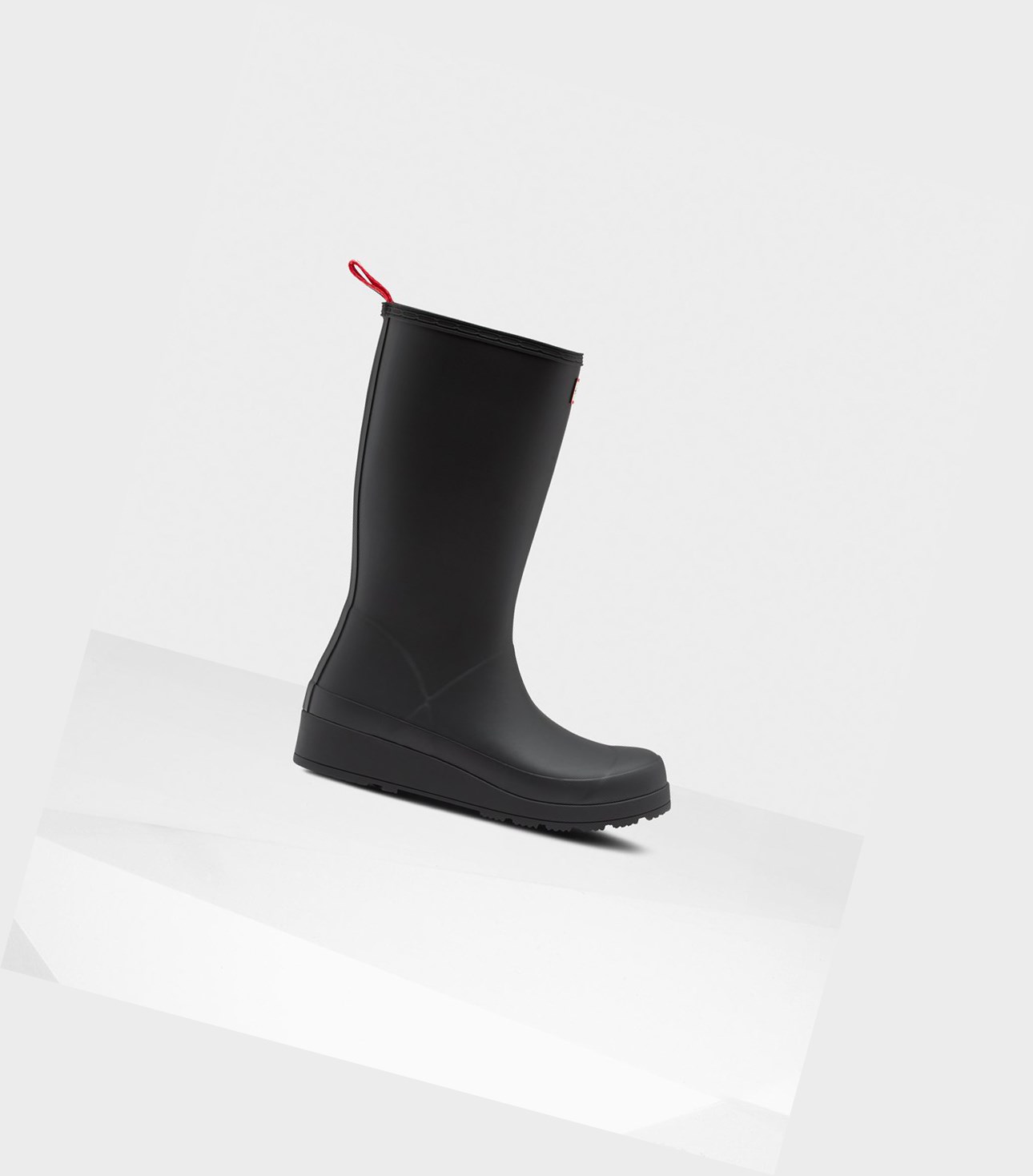 Play Boots Damskie Hunter Original Insulated Wysokie Rain Czarne | 261RHYVGW