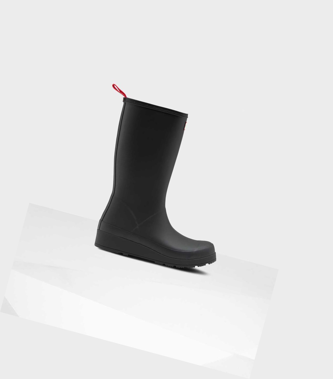 Play Boots Damskie Hunter Original Insulated Wysokie Czarne | 715BNCEMT