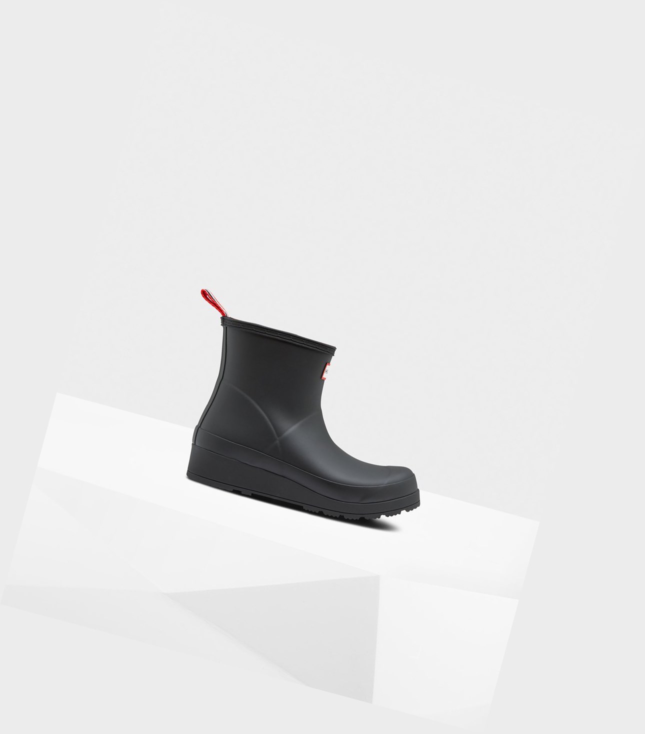 Play Boots Damskie Hunter Original Insulated Krótkie Rain Czarne | 854ZGPJKE