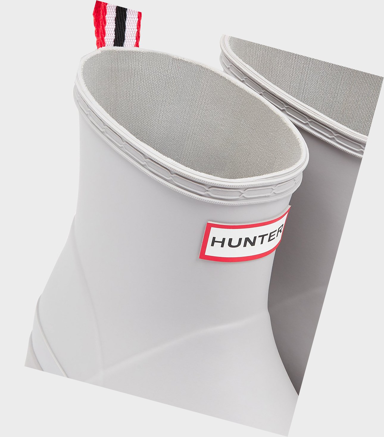 Play Boots Damskie Hunter Original Krótkie Rain Szare | 605UJKHMF