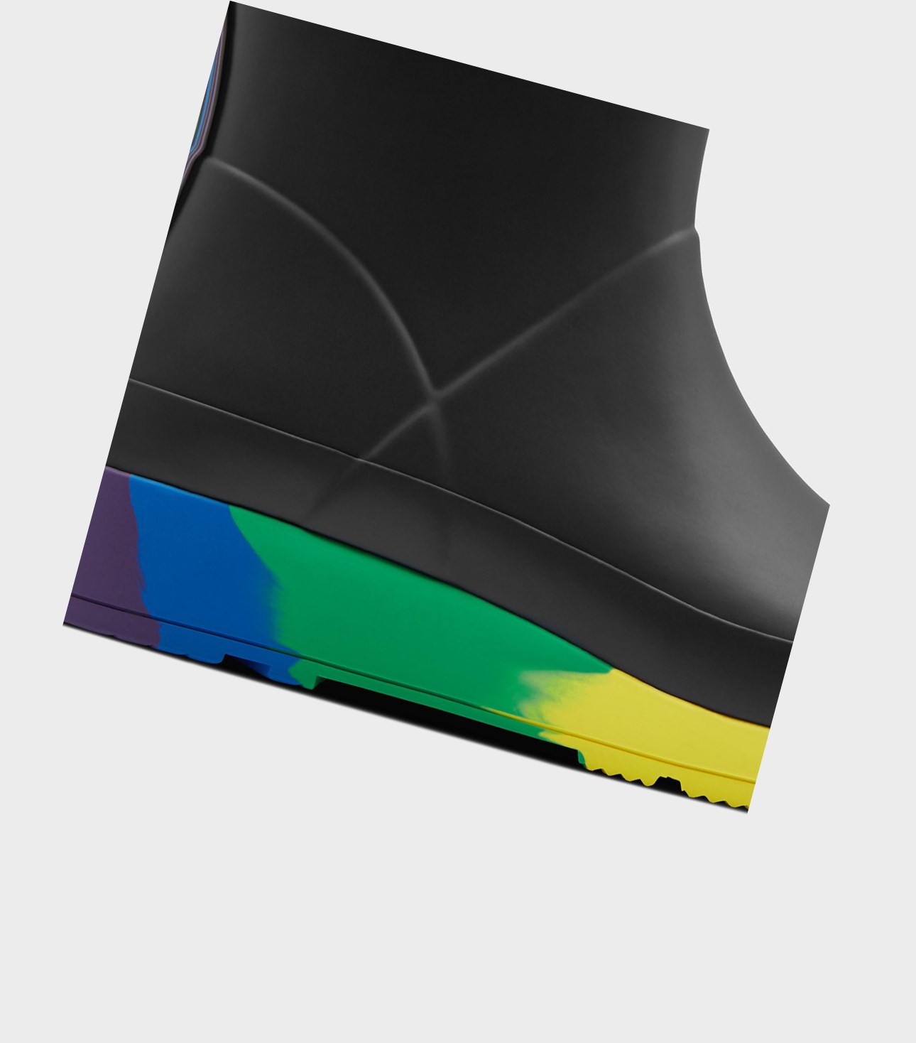 Play Boots Damskie Hunter Original Pride Flatform Rain Czarne | 492SPKFVH