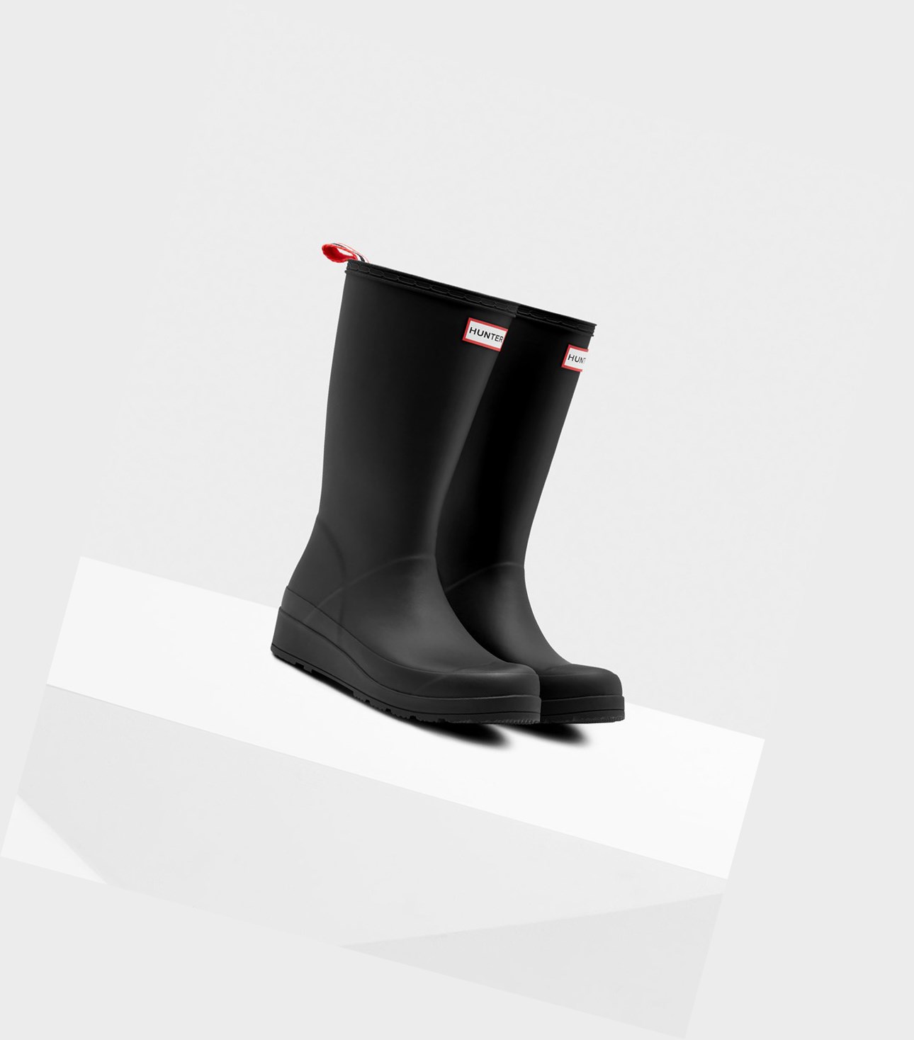 Play Boots Damskie Hunter Original Wysokie Rain Czarne | 670TLNYGM