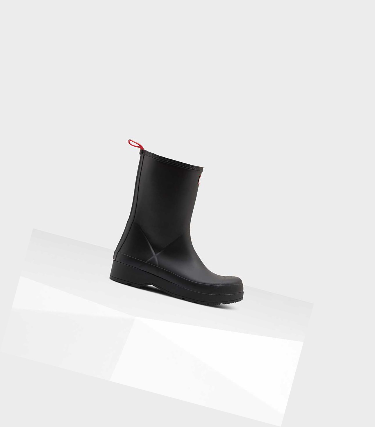 Play Boots Męskie Hunter Original Insulated Mid-Wzrost Czarne | 357AHVXQF