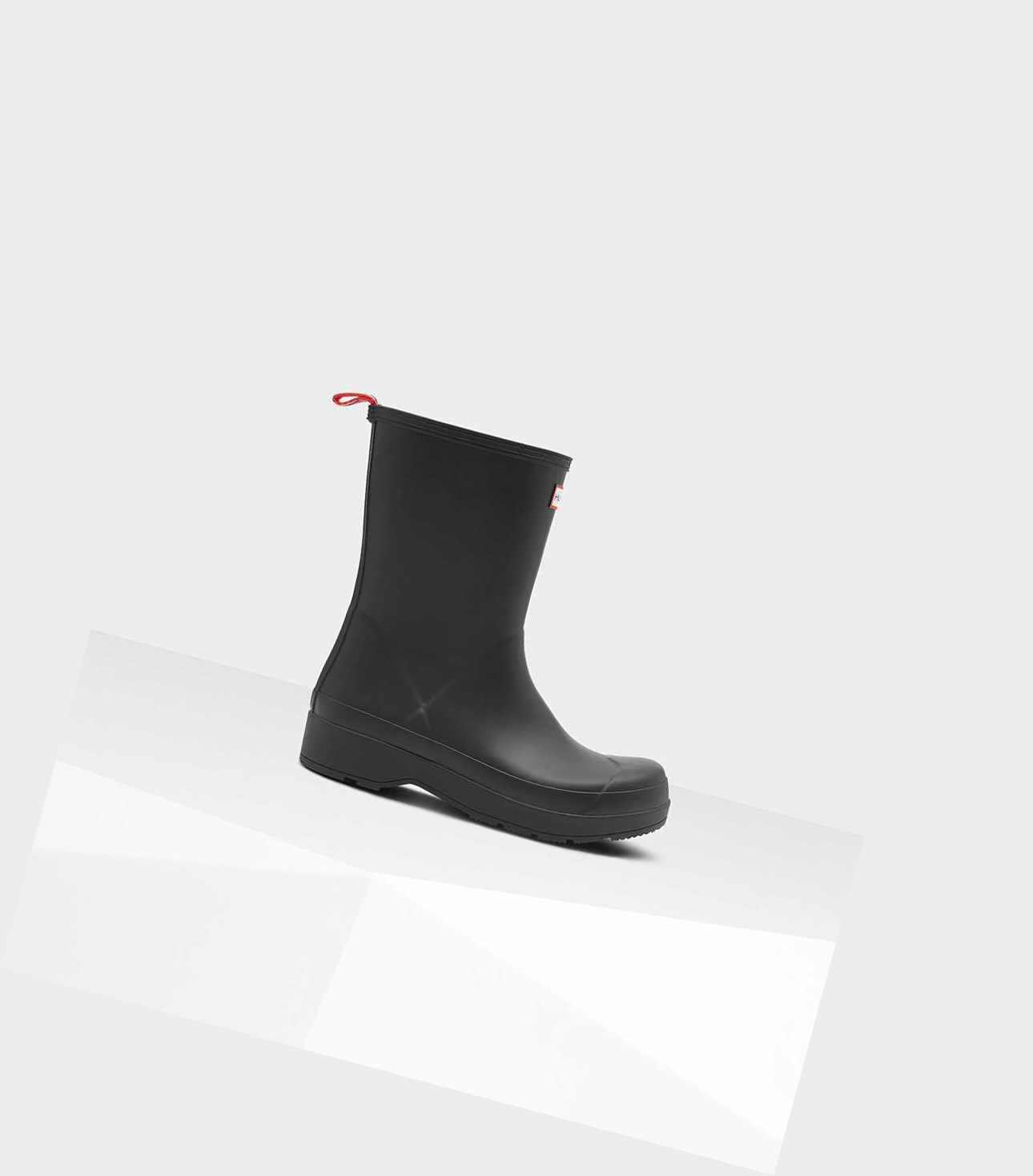 Play Boots Męskie Hunter Original Mid-Wzrost Czarne | 026FIDUNG