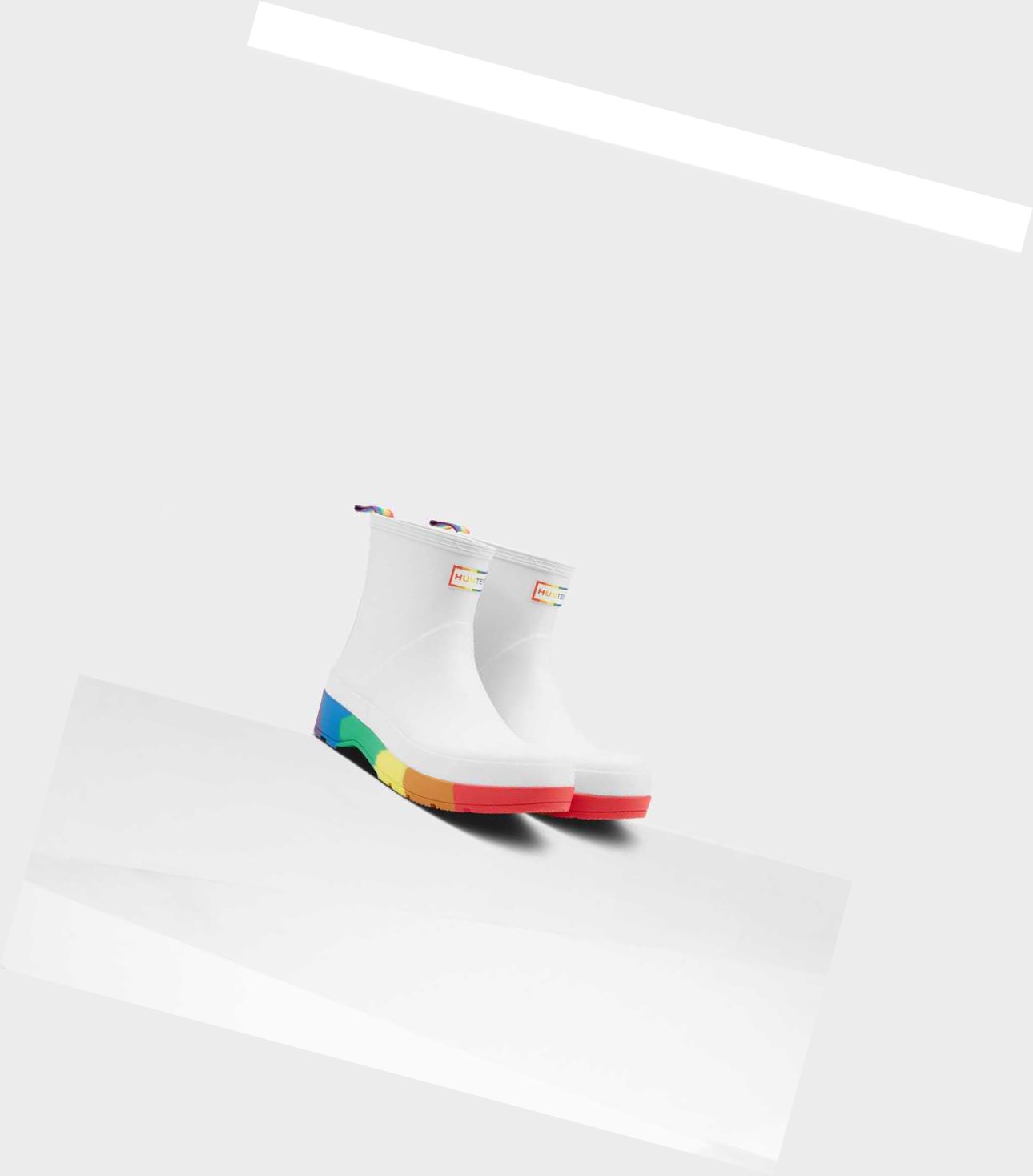 Play Boots Męskie Hunter Original Pride Obcasie Białe | 493NWXKDI