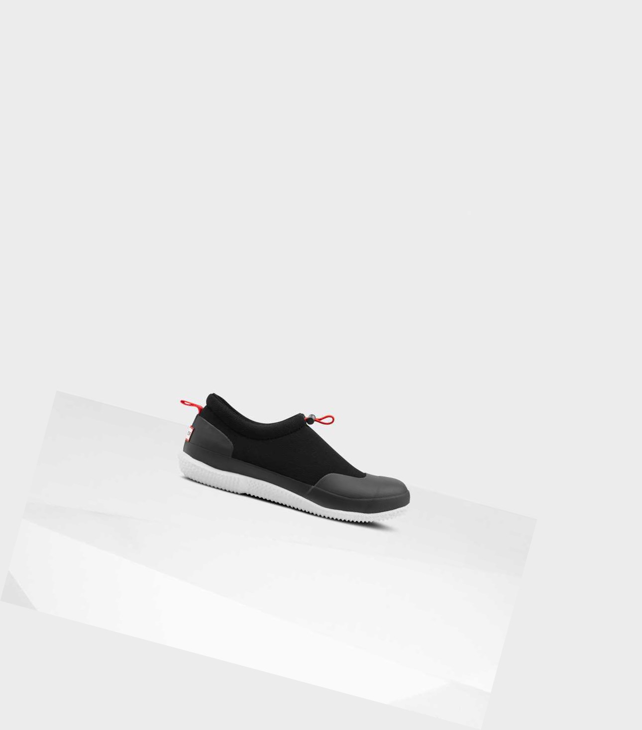 Trampki Męskie Hunter Original Mesh Czarne | 270WNSORE