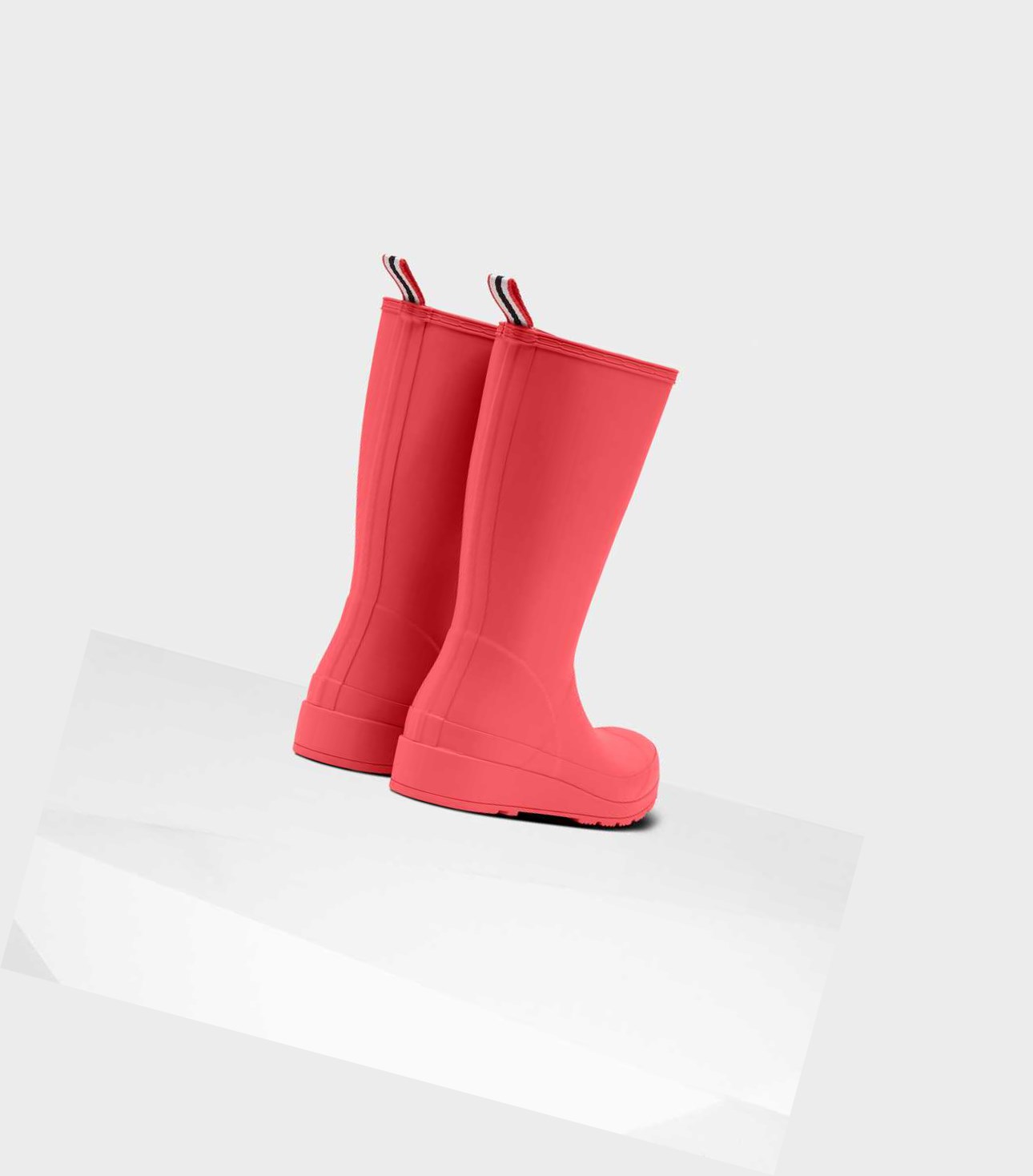 Wysokie Buty Damskie Hunter Original Play Wellington Różowe | 269HJMAXU