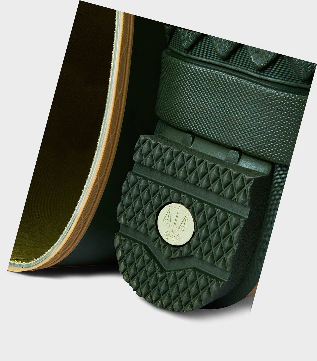 Wysokie Buty Męskie Hunter Gardener Wellington Zielone | 814BVCHMQ