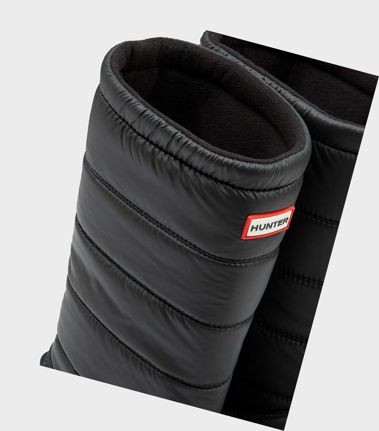 Śniegowce Męskie Hunter Original Insulated Wysokie Czarne | 487VMUZTB