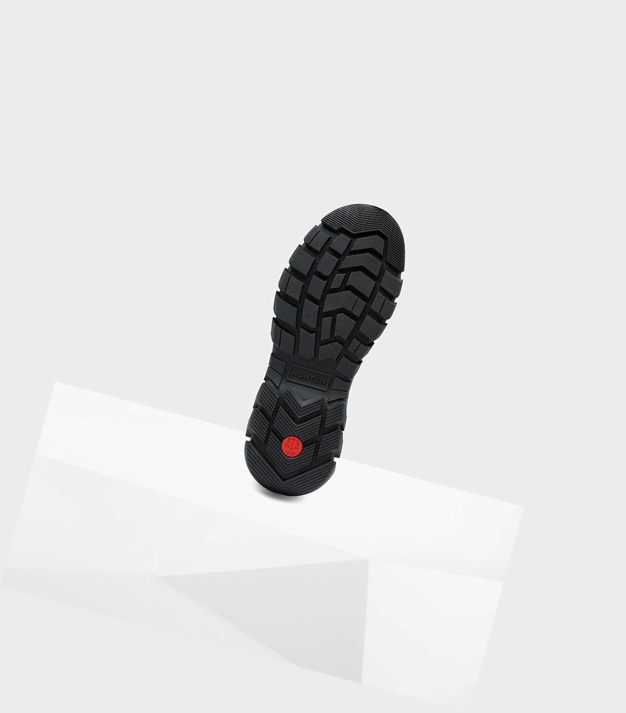 Śniegowce Męskie Hunter Original Insulated Krótkie Czarne | 672CZTJGI